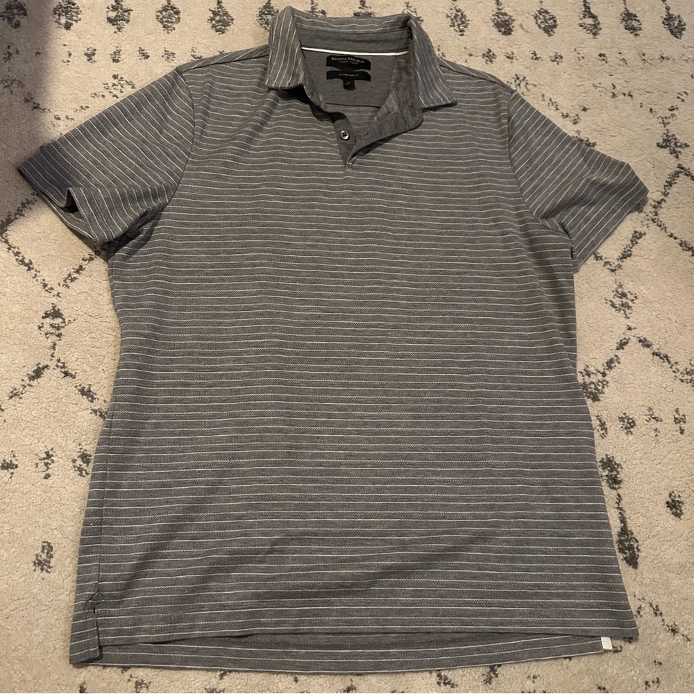 Banana Republic Luxury Touch Polo Large